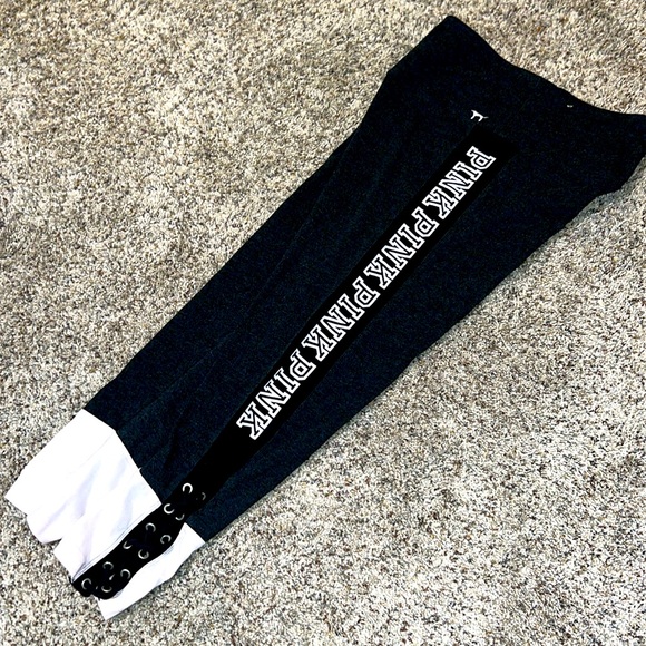 VS PINK COLORBLOCK LEGGINGS - Picture 3 of 8